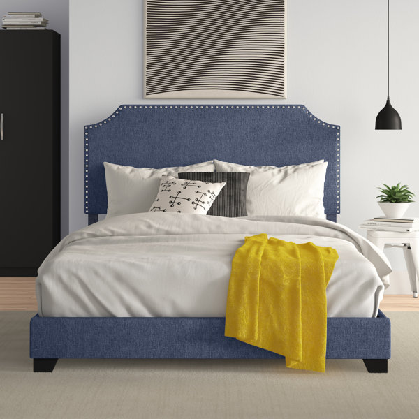 Zipcode Design™ Pomfret Upholstered Low Profile Standard Bed & Reviews